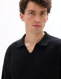 black Short sleeves Polo