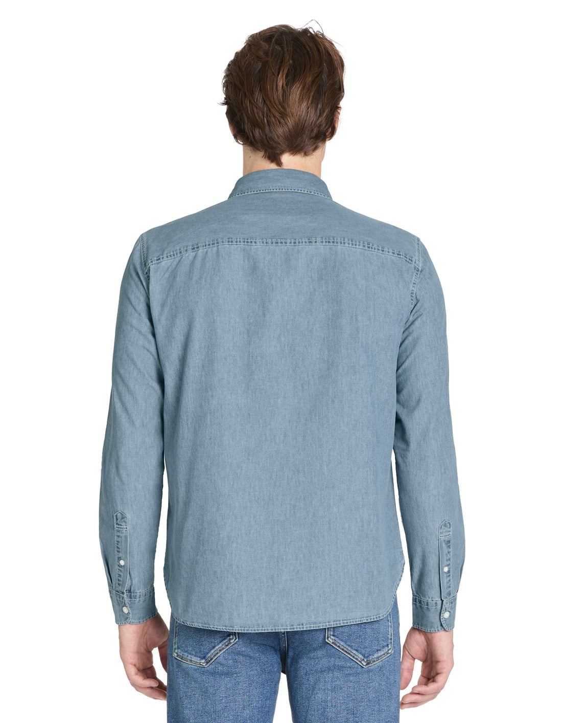 JAGUSTI BLUE LS SHIRT - Celio lebanon