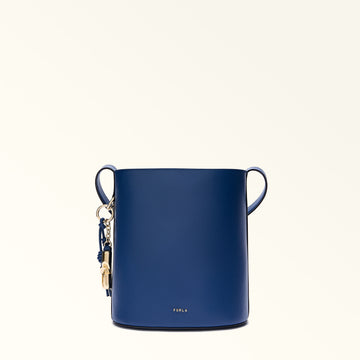 Furla Roxie S Bucket  Bag In Leather
