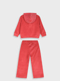 Children's Coral Tracksuit For Girl