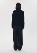 Pilou sweater in navy by Tara Jarmon