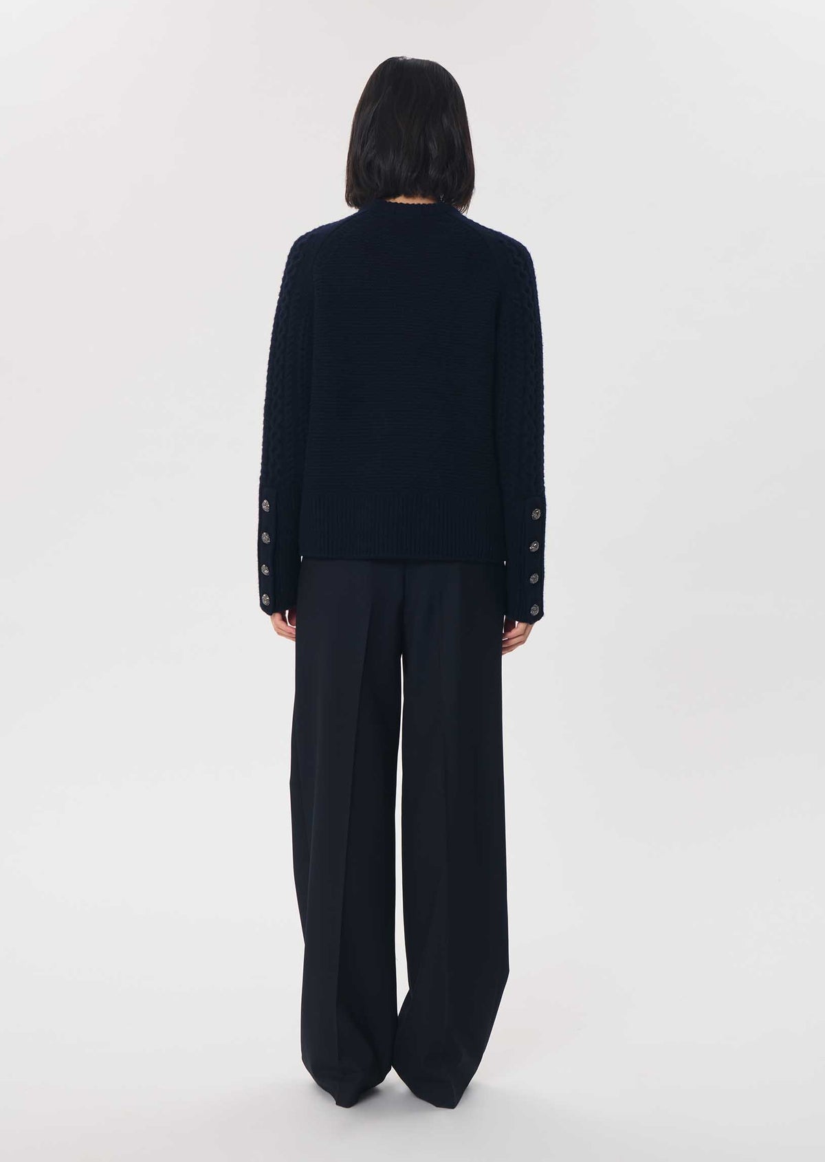 Pilou sweater in navy by Tara Jarmon
