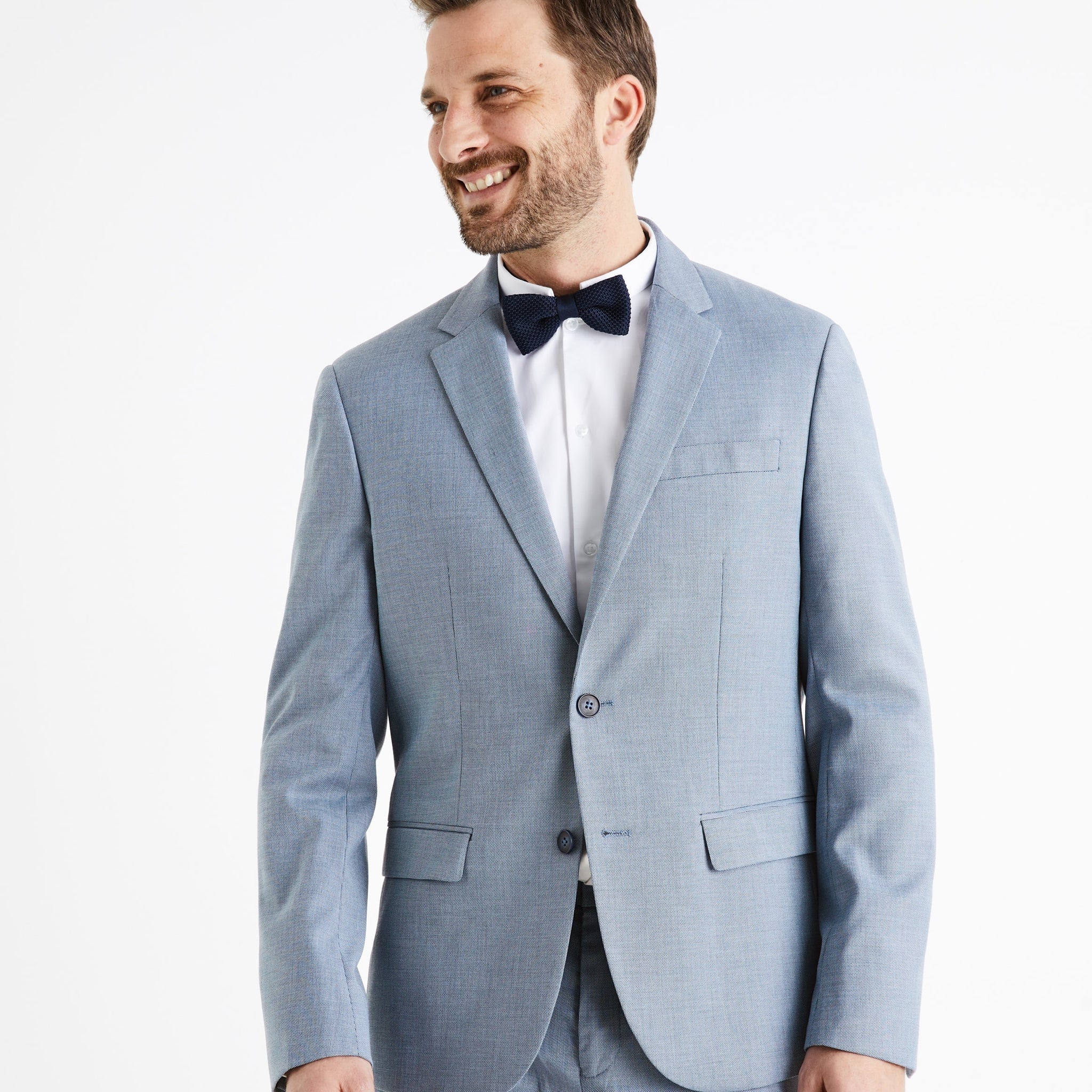 DUMIKRO BLEU CIEL SUIT JAKET - Celio lebanon