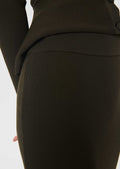 Jeannette skirt in khaki by Tara Jarmon