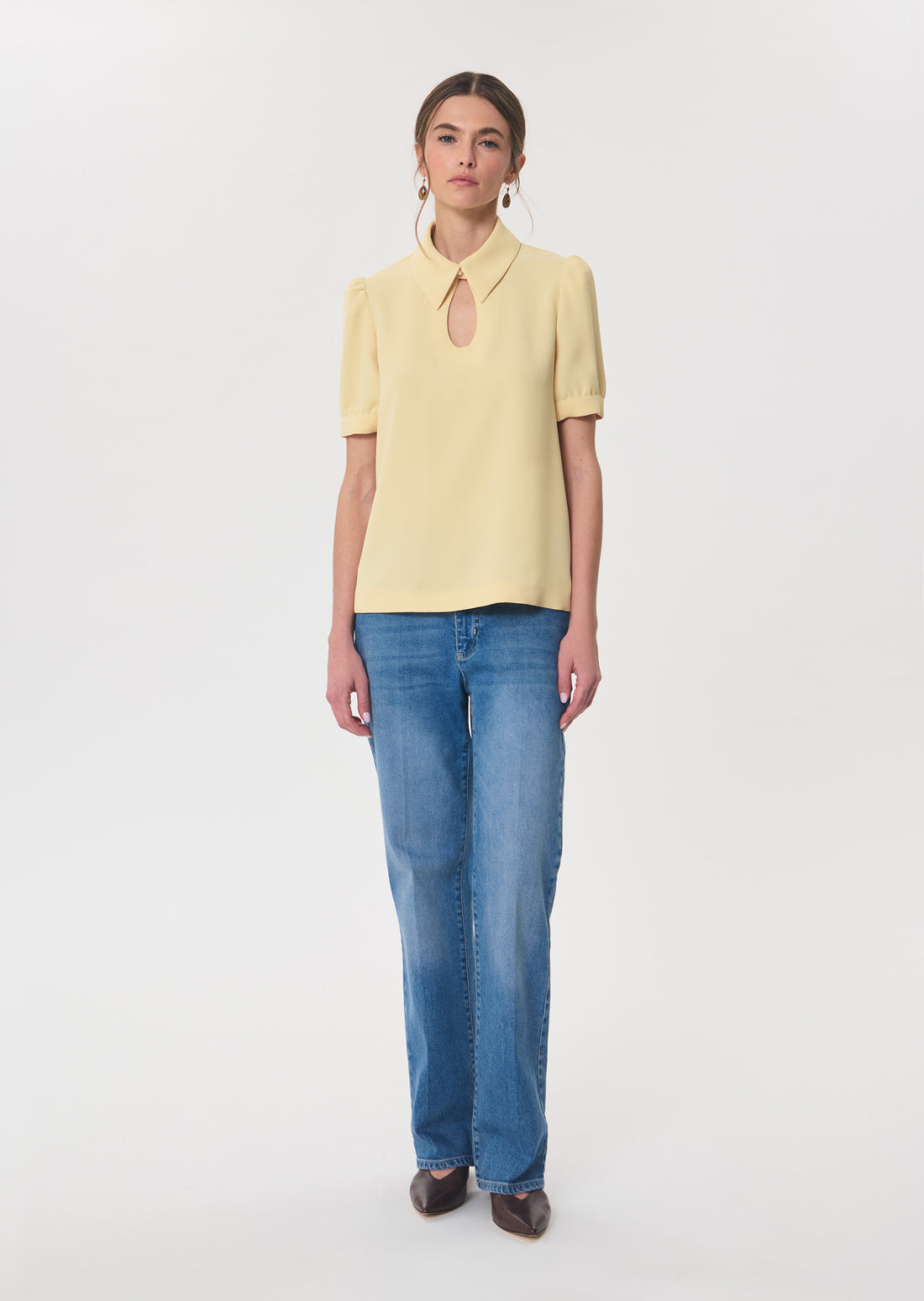 Thimothee top in vanilla by Tara Jarmon