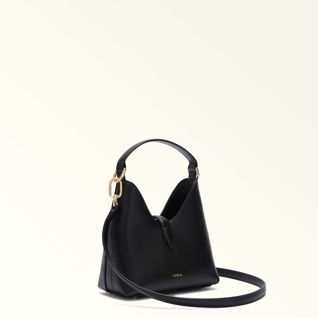 Furla Iride M Hobo Bag In Leather
