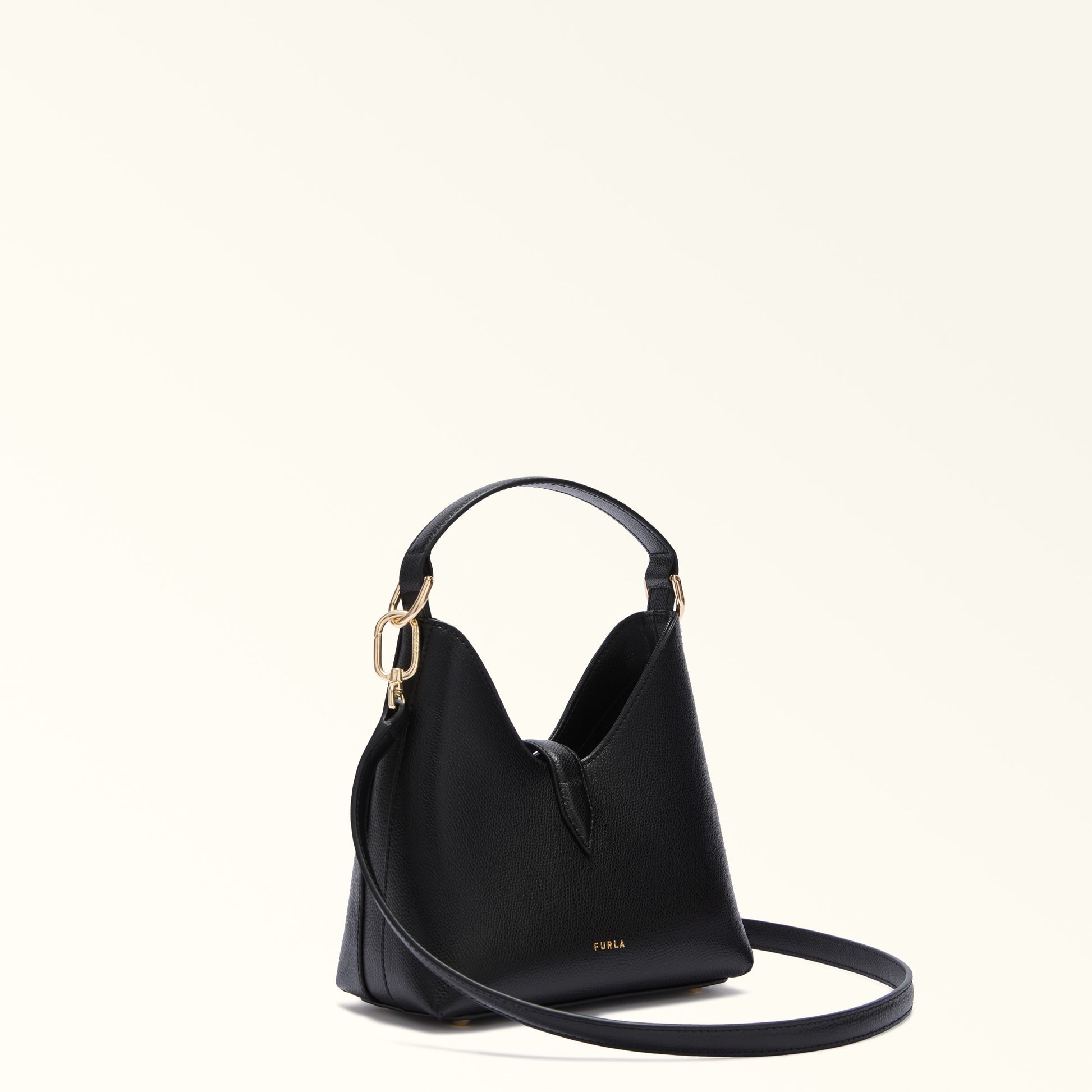 Furla Iride M Hobo Bag In Leather