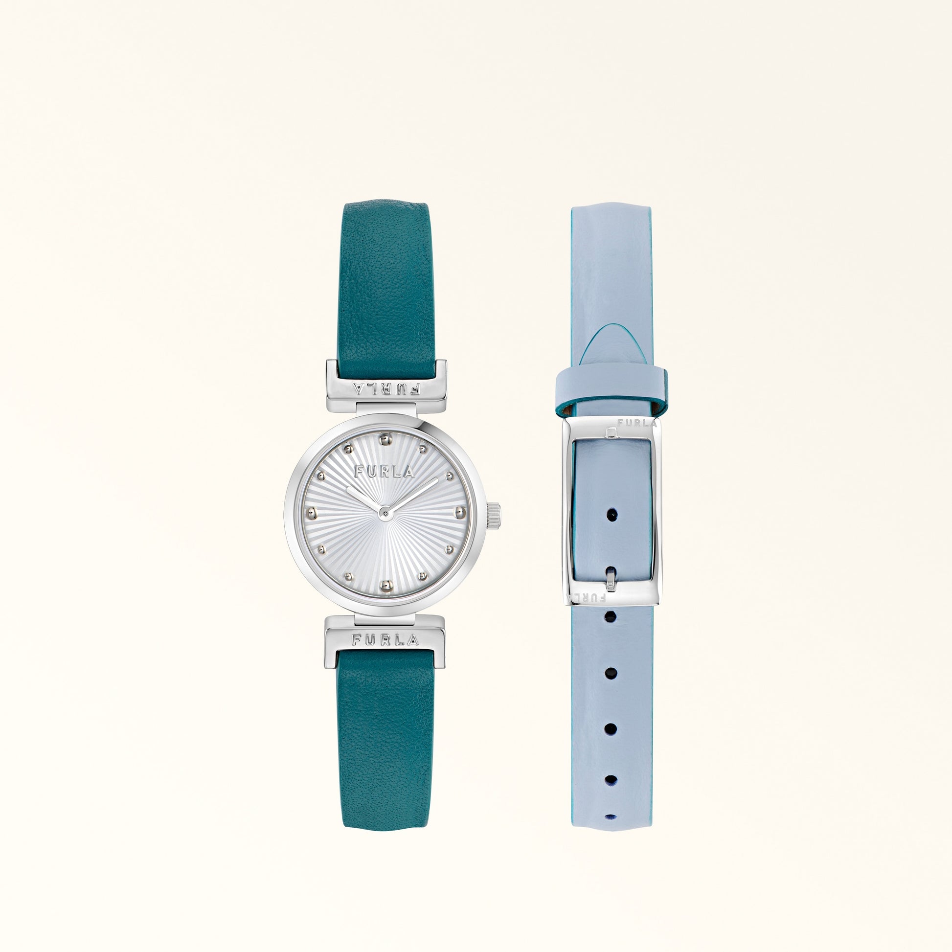 Furla Twist Round Case Watch 25Mm in Blue - Watches 