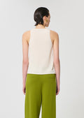 tank top in ecru cotton