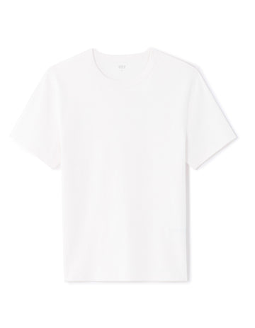 Celio Boxy Crew Neck 100% Heavyweight Cotton T-Shirt - White