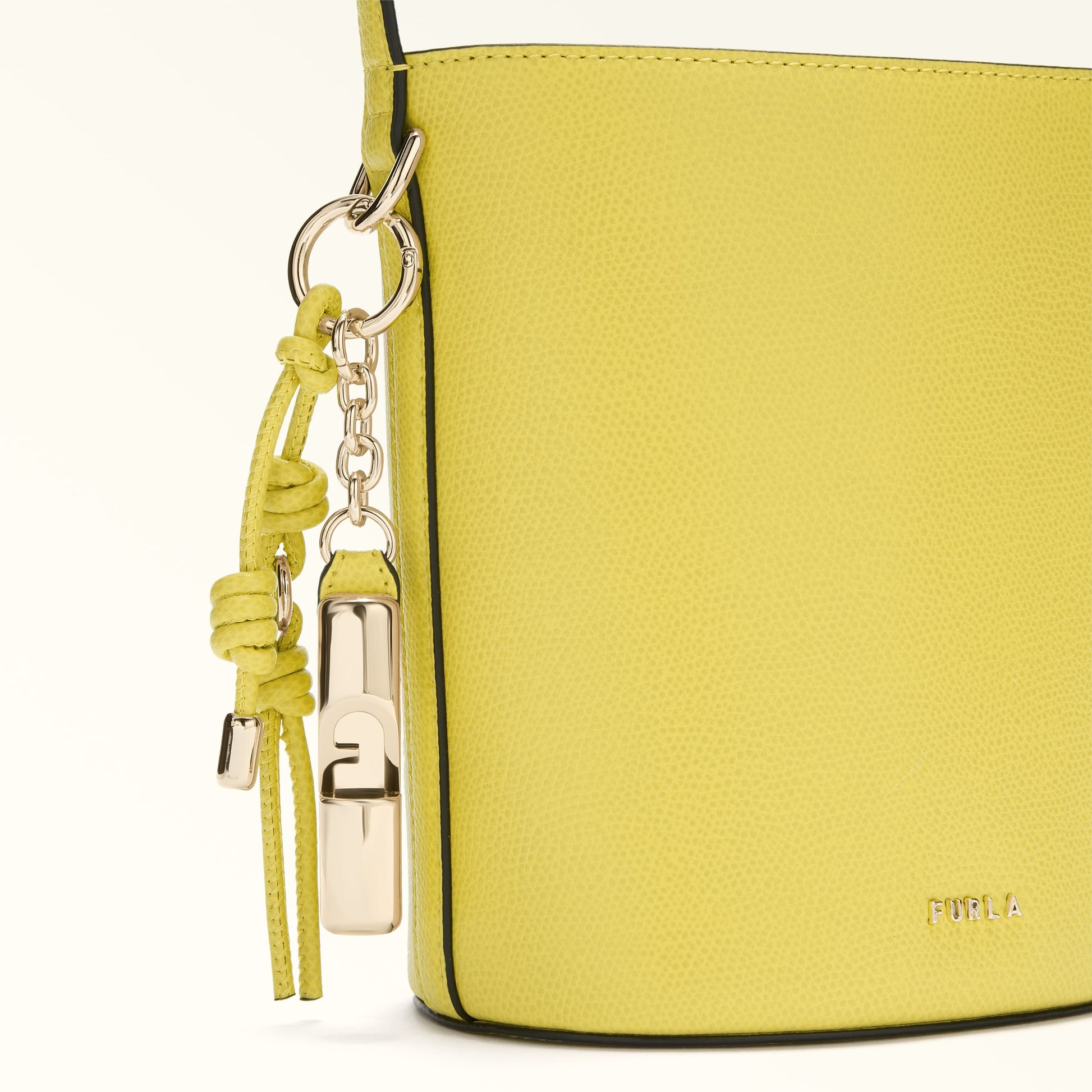 Furla Roxie Mini Bucket Bag in Yellow - Bags 