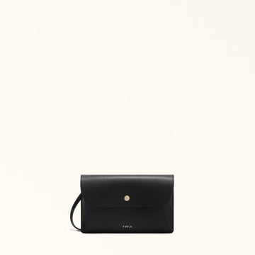 Furla Lea Xl Pouch in Black - Bags 