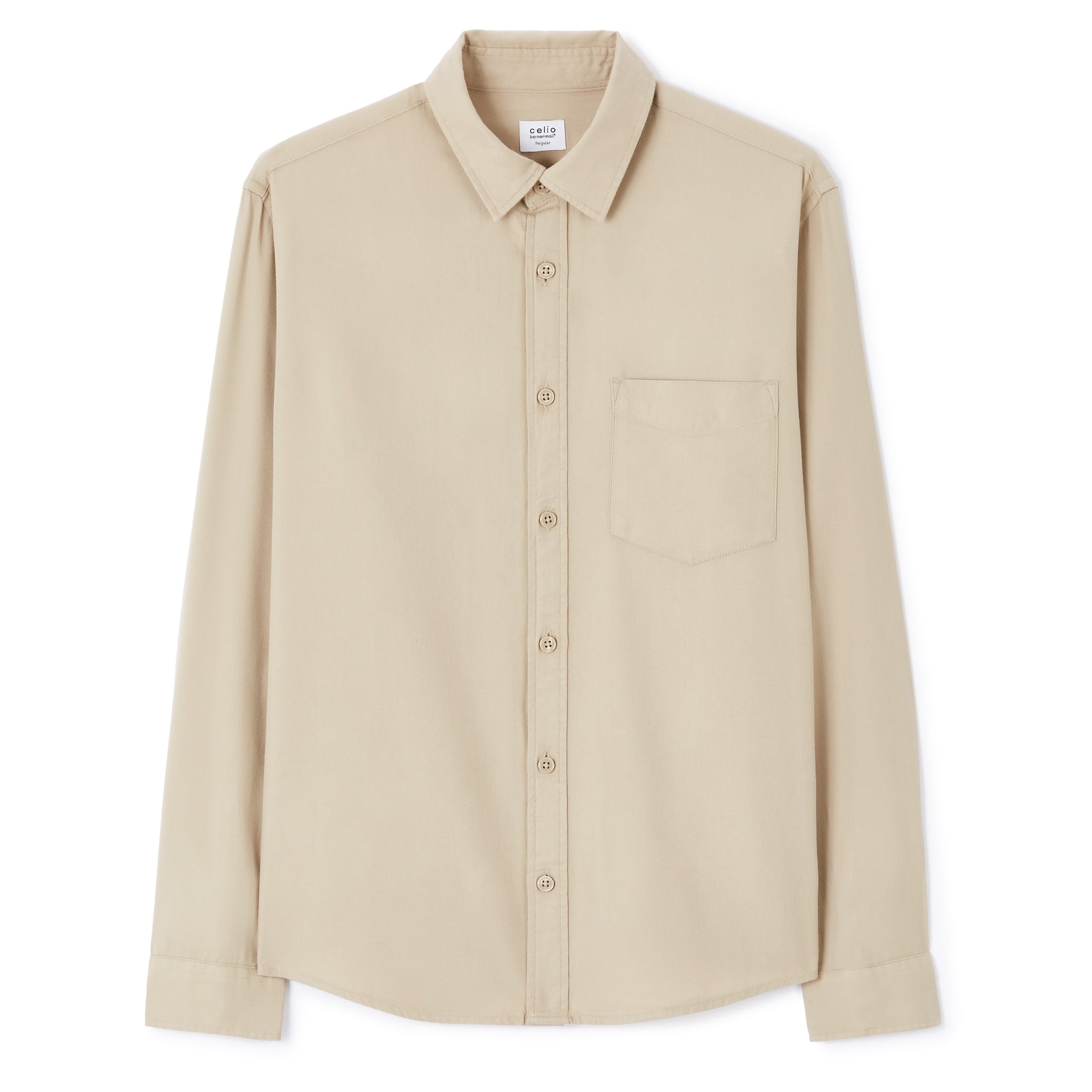 JATWILLI BEIGE 07 LS SHIRT - Celio lebanon