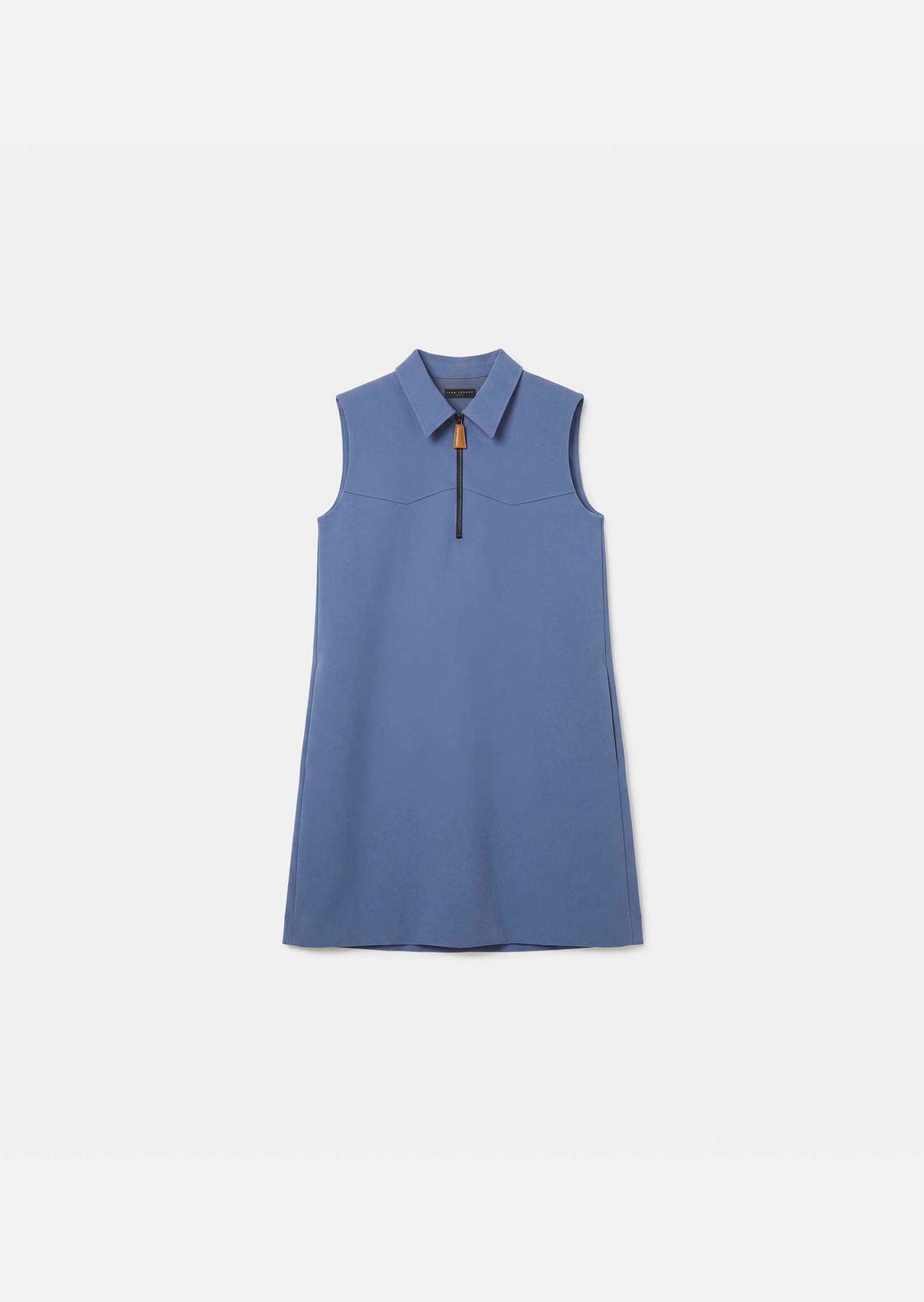 Riffi dress in denim blue by Tara Jarmon