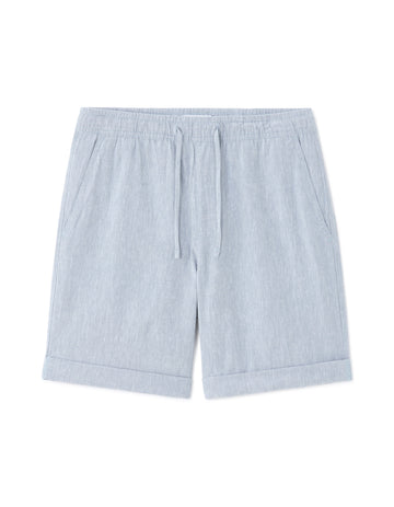 Linen and cotton bermuda