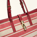 Furla Debby L Tote in Red - Bags 