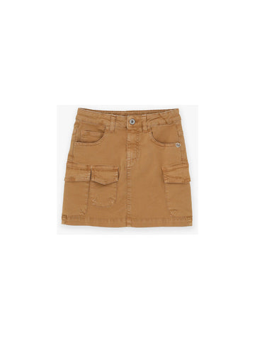 brown skirt SKIRT KHABBAZ