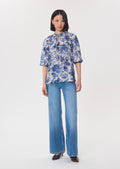 Tomaso top in off white by Tara Jarmon