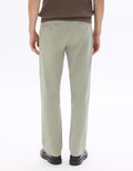Straight Fit Stretch Cotton Chino Pants - Regular Length Celio