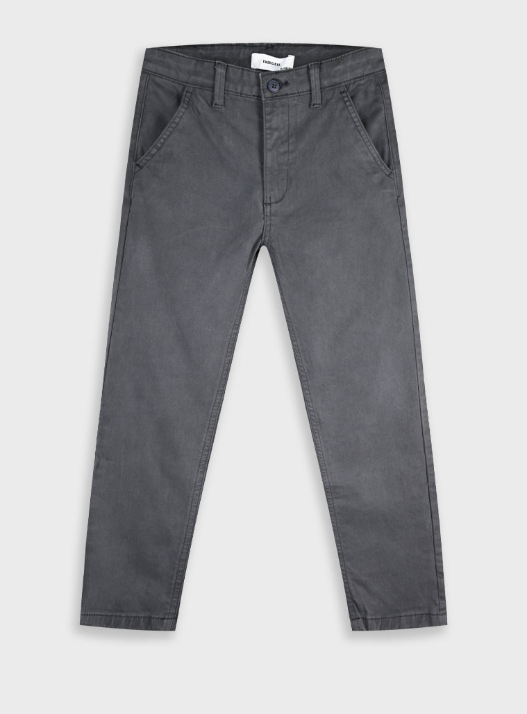 Cotton Boy Trousers - Anthracite