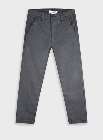 Cotton Boy Trousers - Anthracite