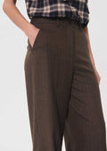 Primero trousers in brown by Tara Jarmon