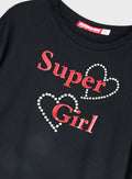 Black Blouse for Girls