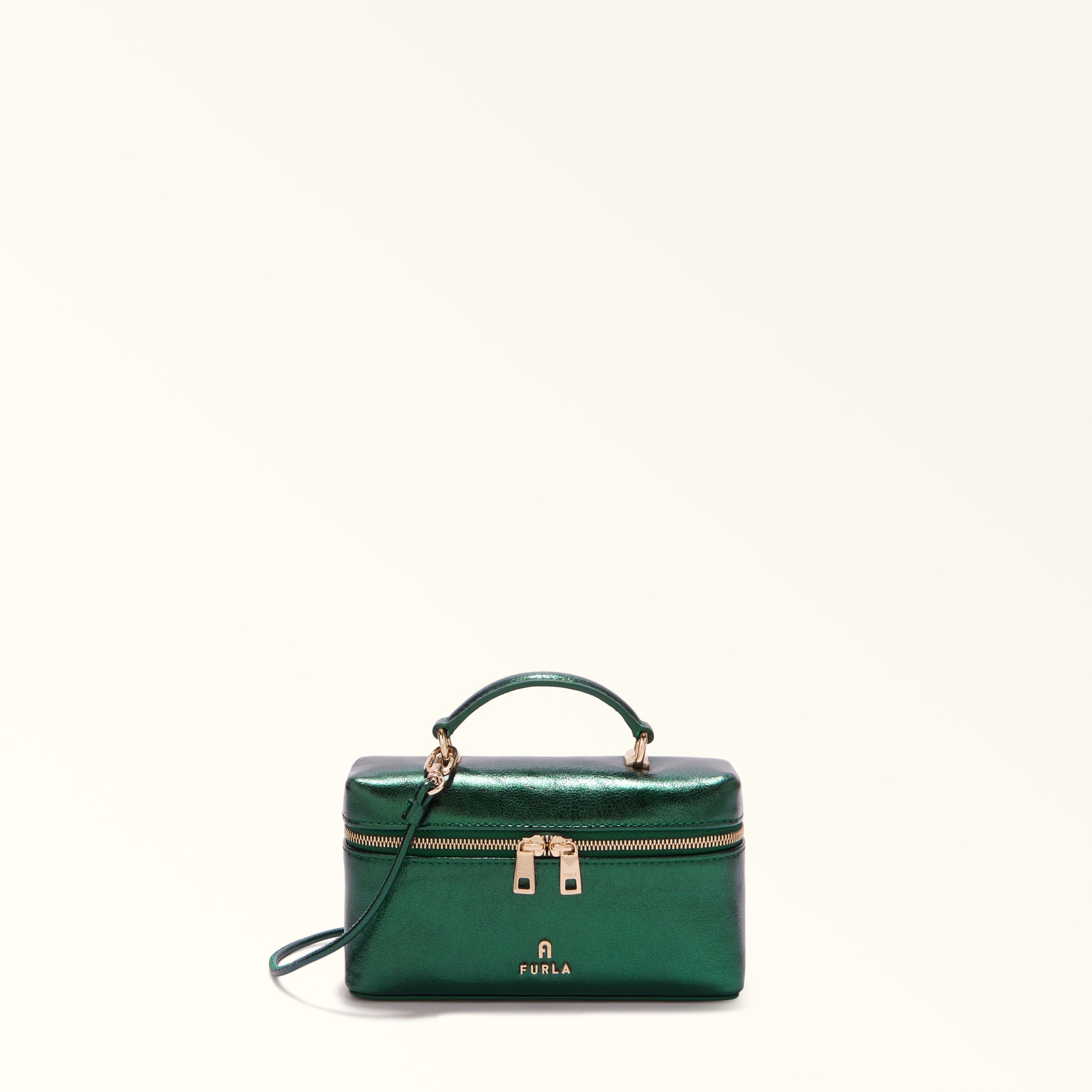 Furla Camelia Micro Crossbody Bag In Leather