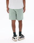 Celio Light Blue 100% Cotton Fleece Shorts - Blue