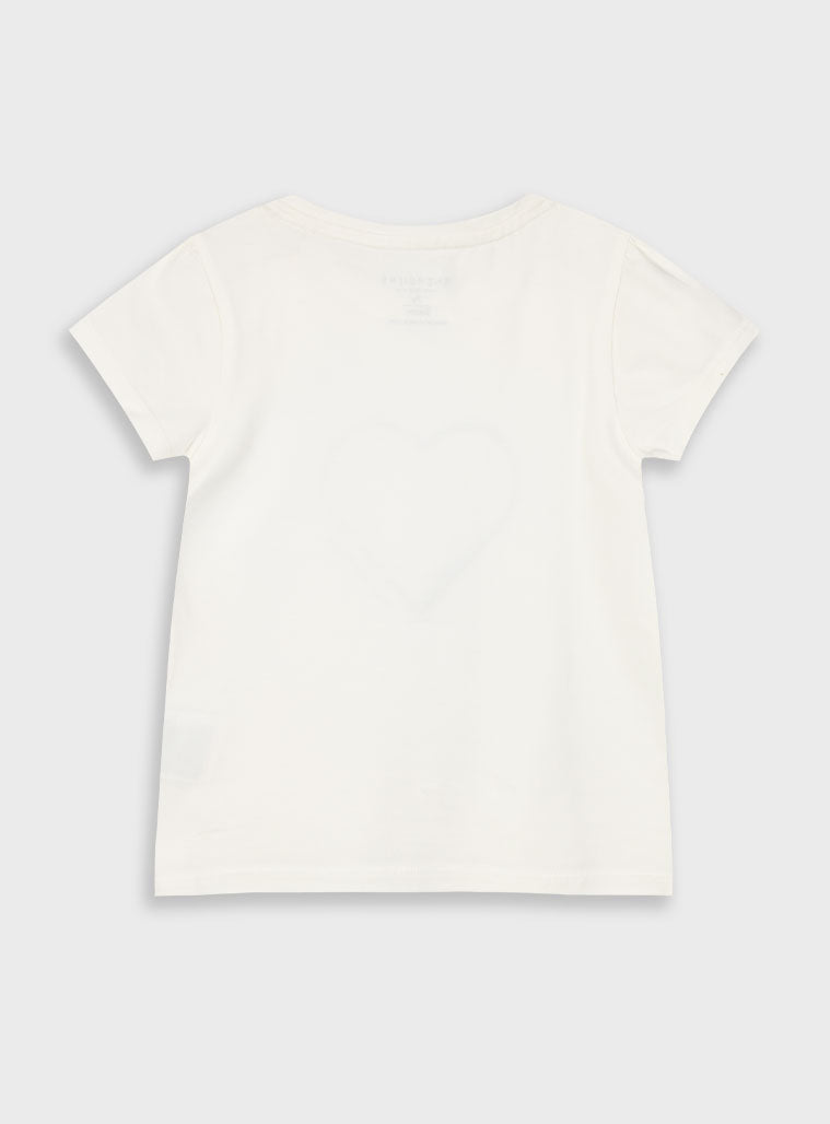 T-shirt with sequins for girls Energiers