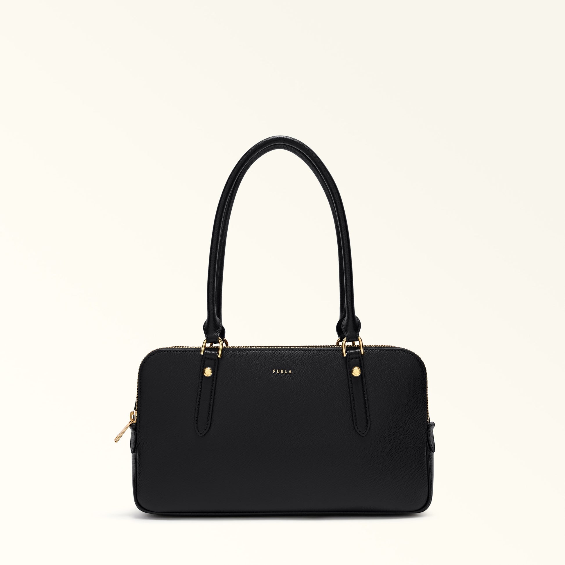 Furla Giulia M Boston  Bag In Leather