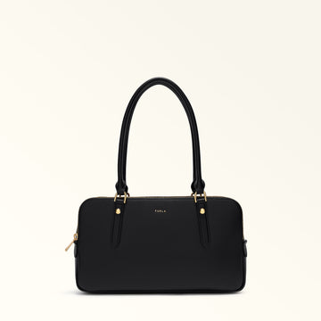 Furla Giulia M Boston  Bag In Leather
