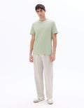 Regular Fit Crew Neck 100% Cotton T-Shirt Celio