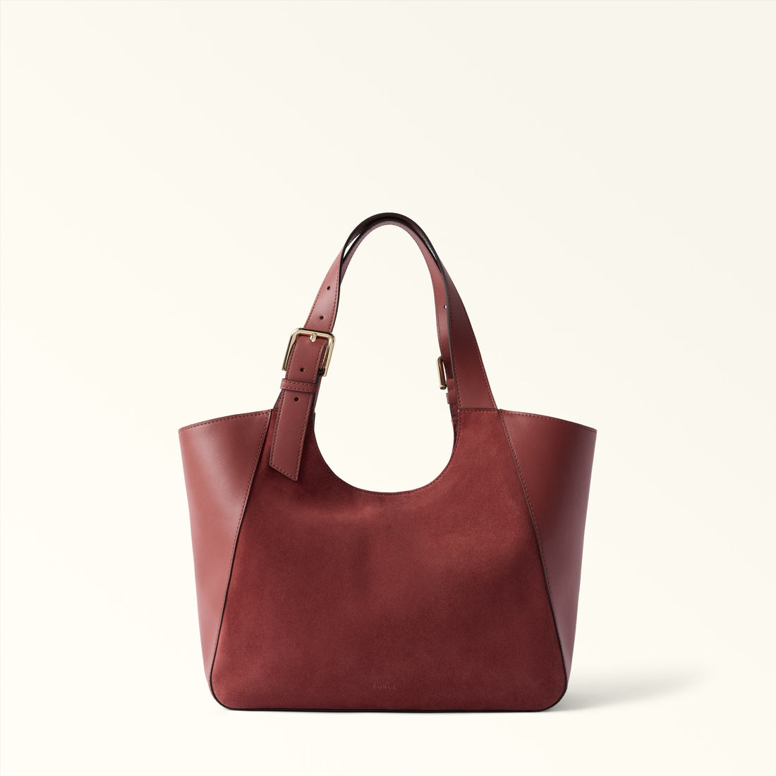 Furla Dora M Tote in Red - Bags 