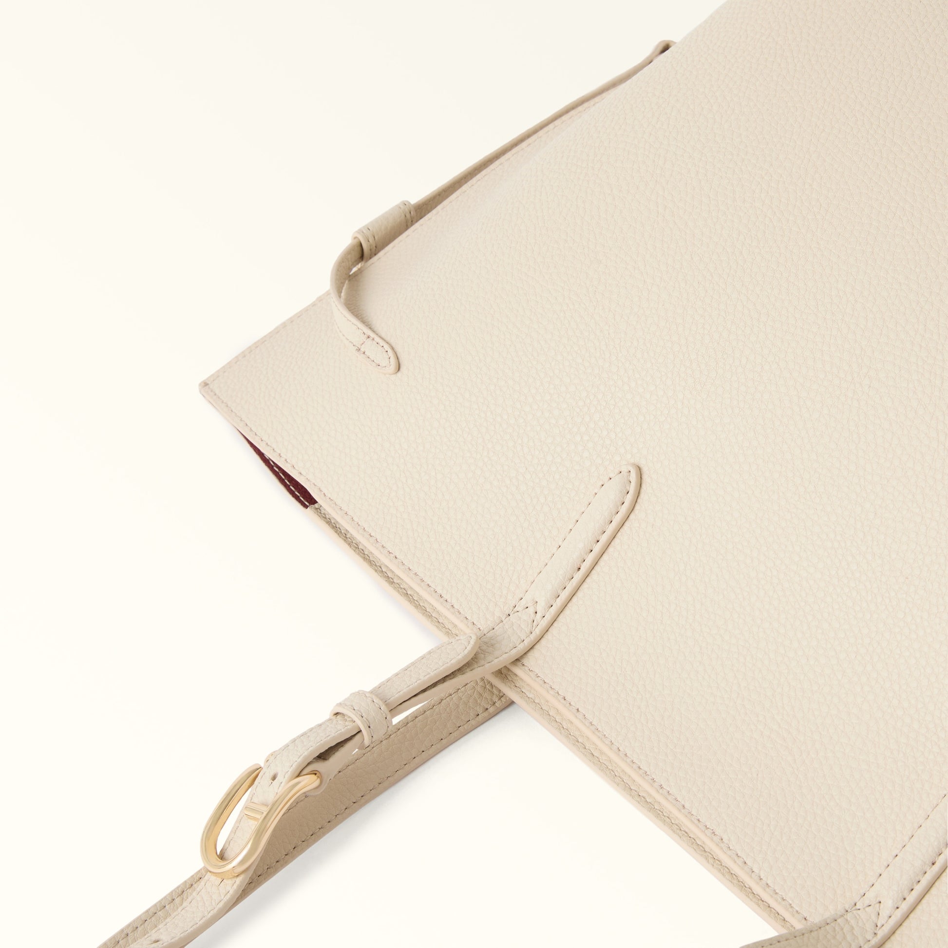 Furla Ava L Tote W/Zip in White - Bags 
