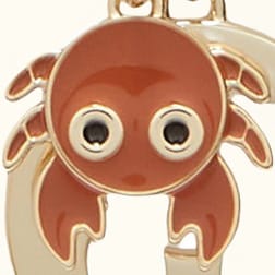 Keychain Furla Crystal Cotto