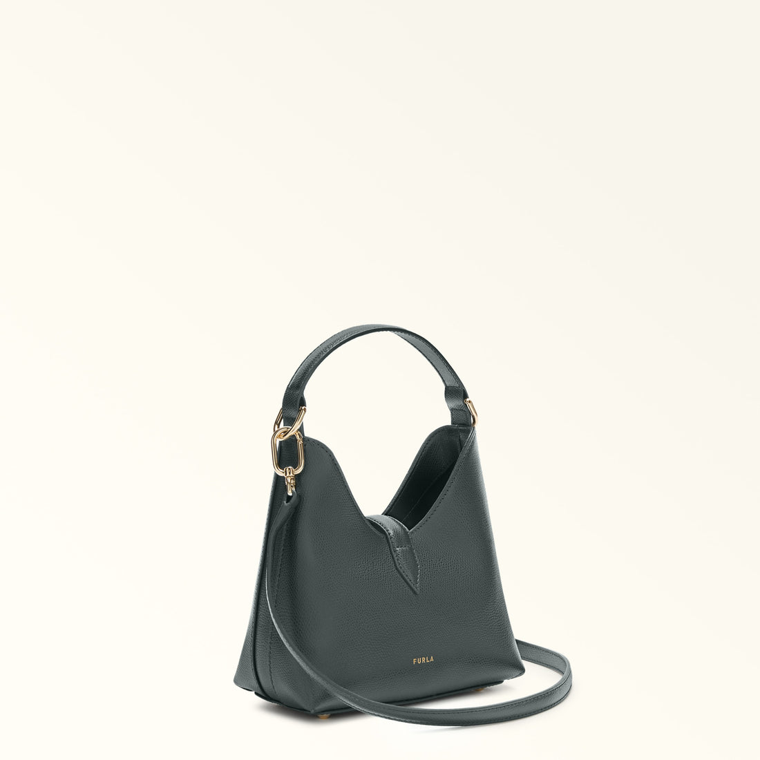 Furla Iride M Hobo Bag In Leather