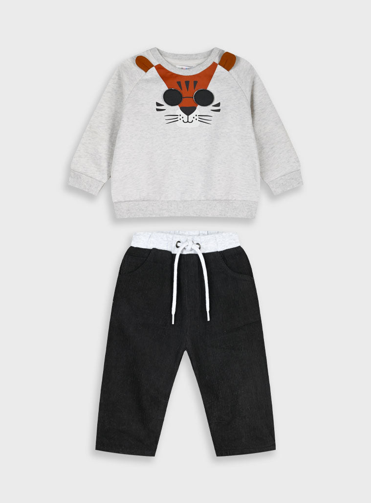 Children's Anthracite Set For Boy