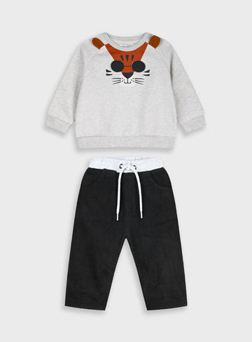 Children's Anthracite Set For Boy