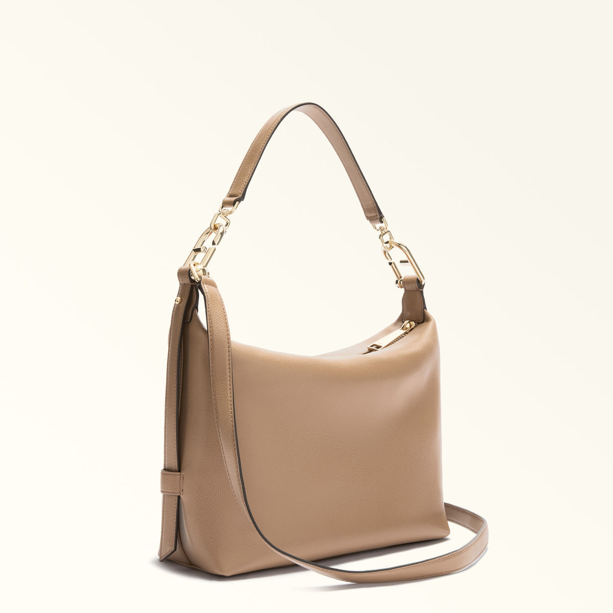 Furla Tonie M Hobo Bag In Leather