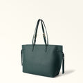 Furla Ava L Tote W/Zip in White - Bags 