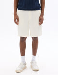 Celio Pique Knit Bermuda Shorts - Beige