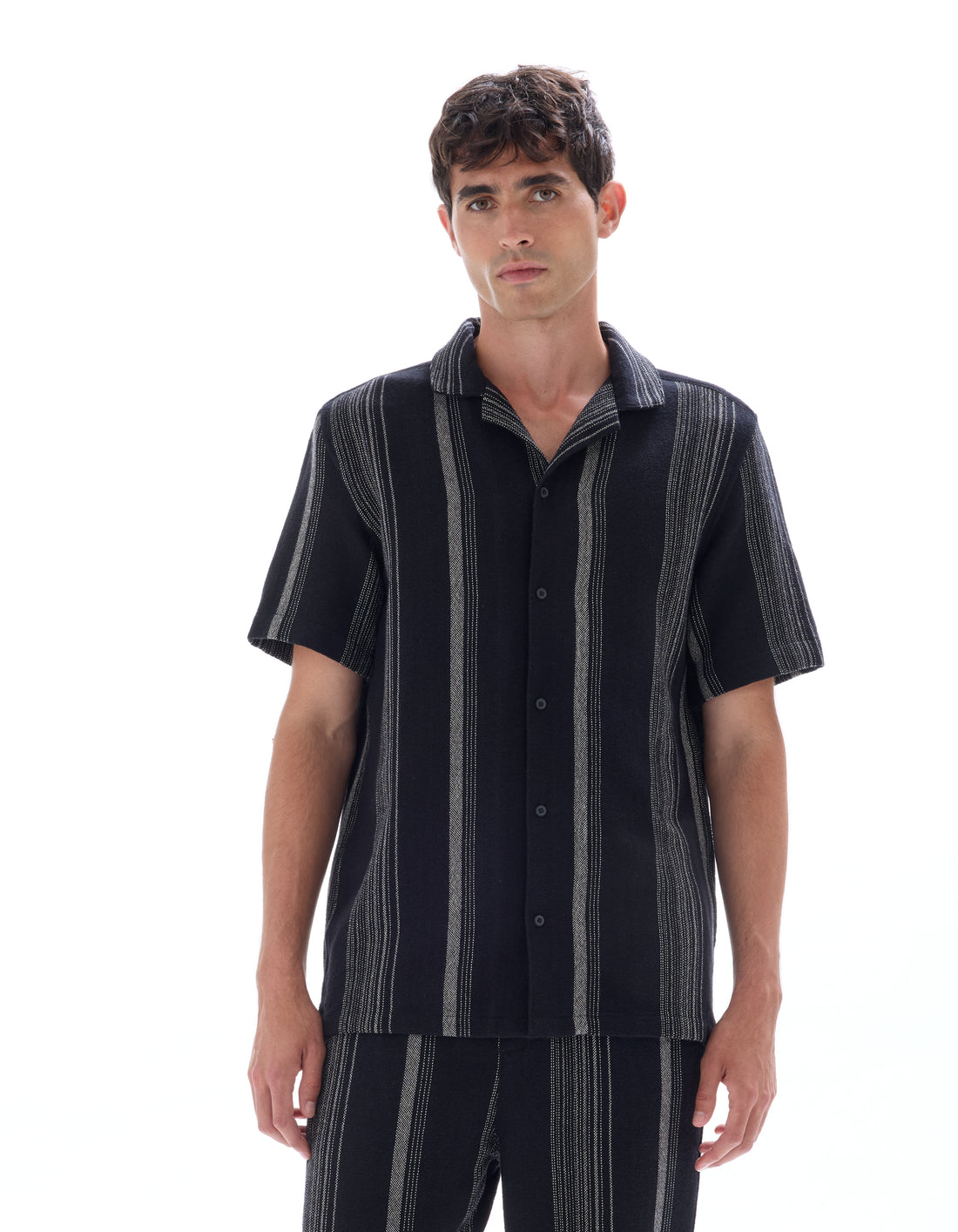 Black Short Sleeves Shirt - Celio Lebanon