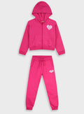 Pink Tracksuit(Cardigan,Trousers) for Girls
