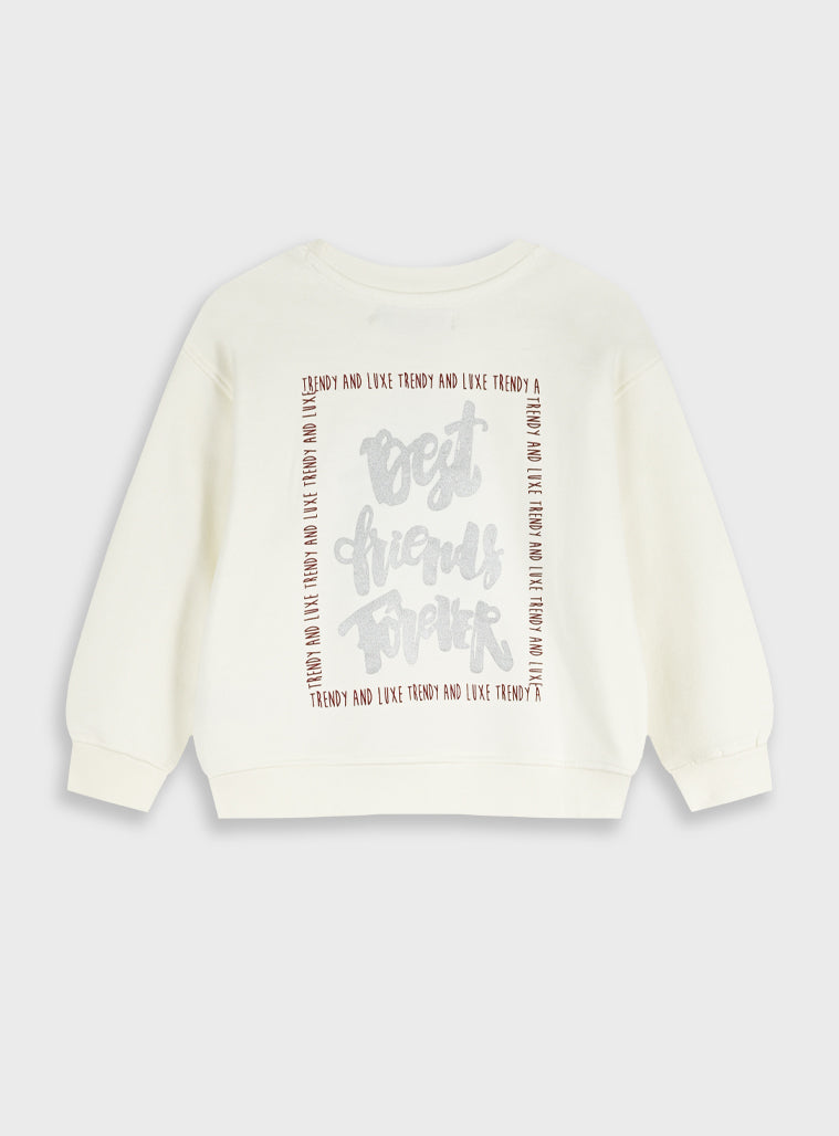 Cotton Girl Blouse - Cream