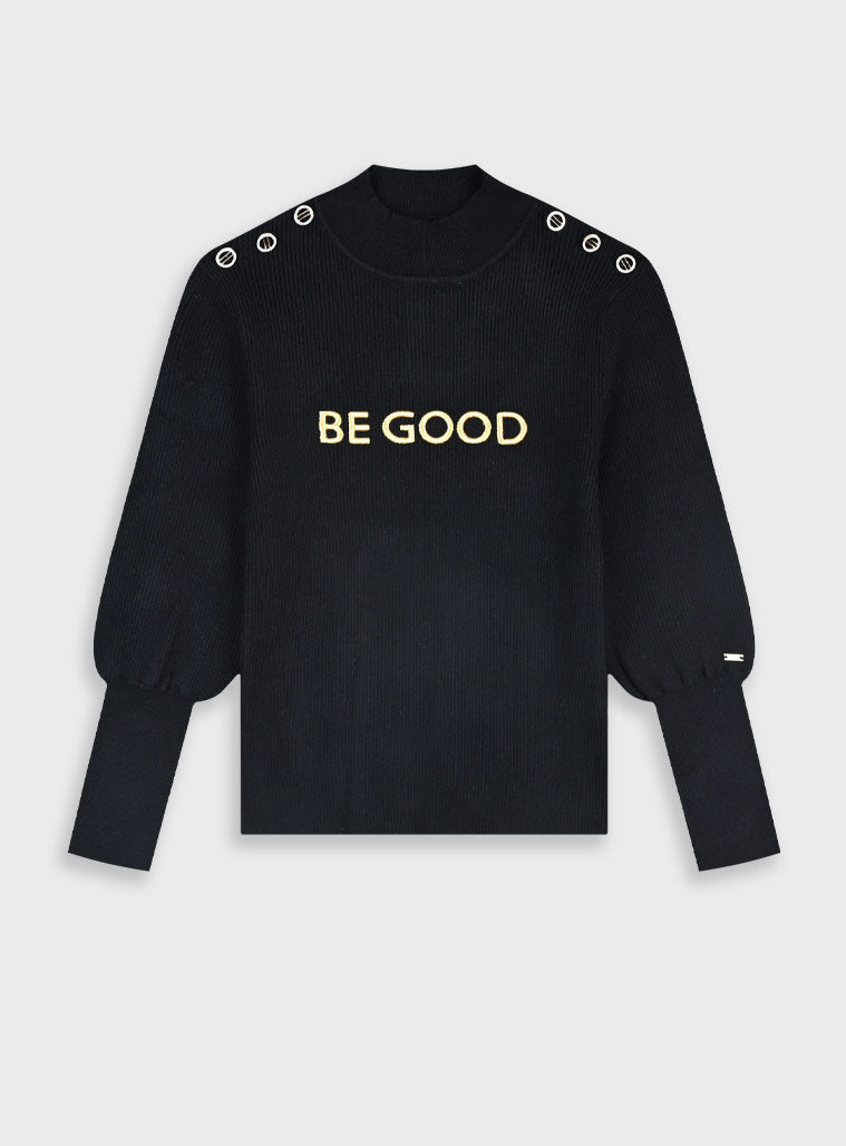 Children's Black Blouse For Girl