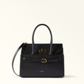 Furla Greta M Top Handle in Black - Bags 