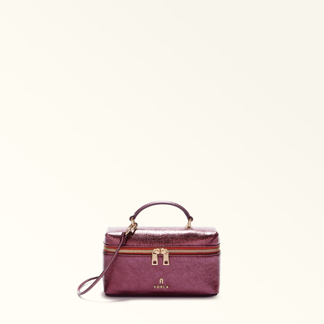 Furla Camelia Micro Crossbody Bag In Leather