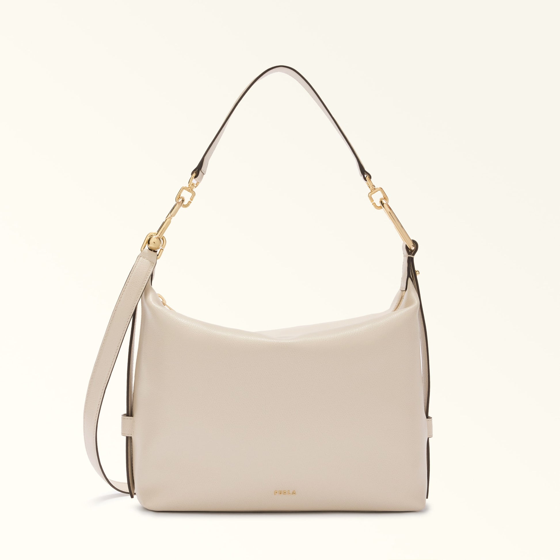 Furla Tonie M Hobo Bag In Leather