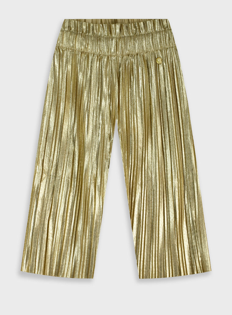 Girl Trousers - Gold